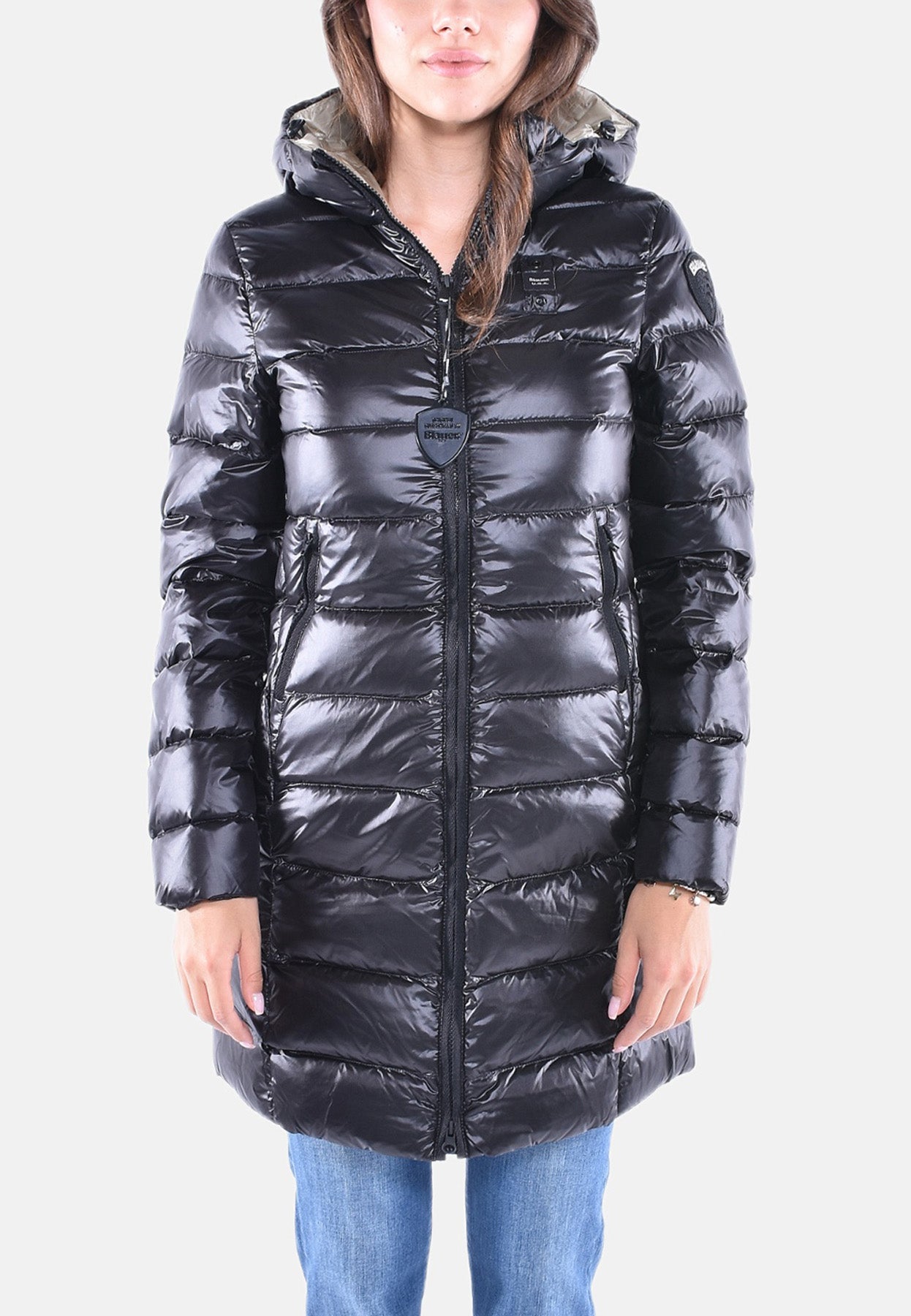 PIUMINO LUNGO CON CAPPUCCIO