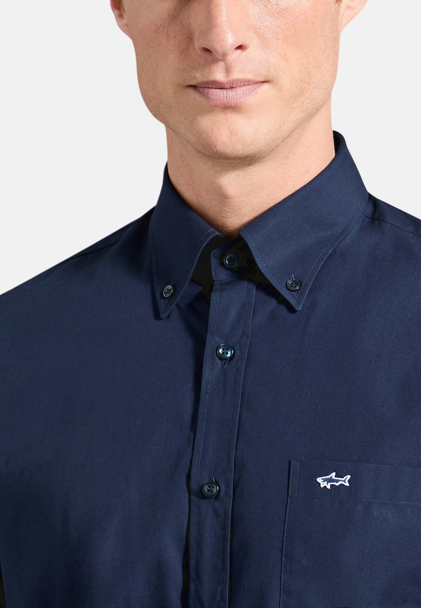 CAMICIA IN POPELINE DI COTONE