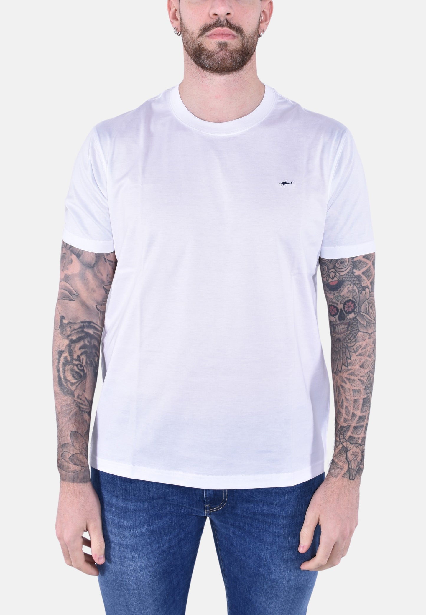 T-SHIRT IN COTONJERSEYCN SHARK BAD