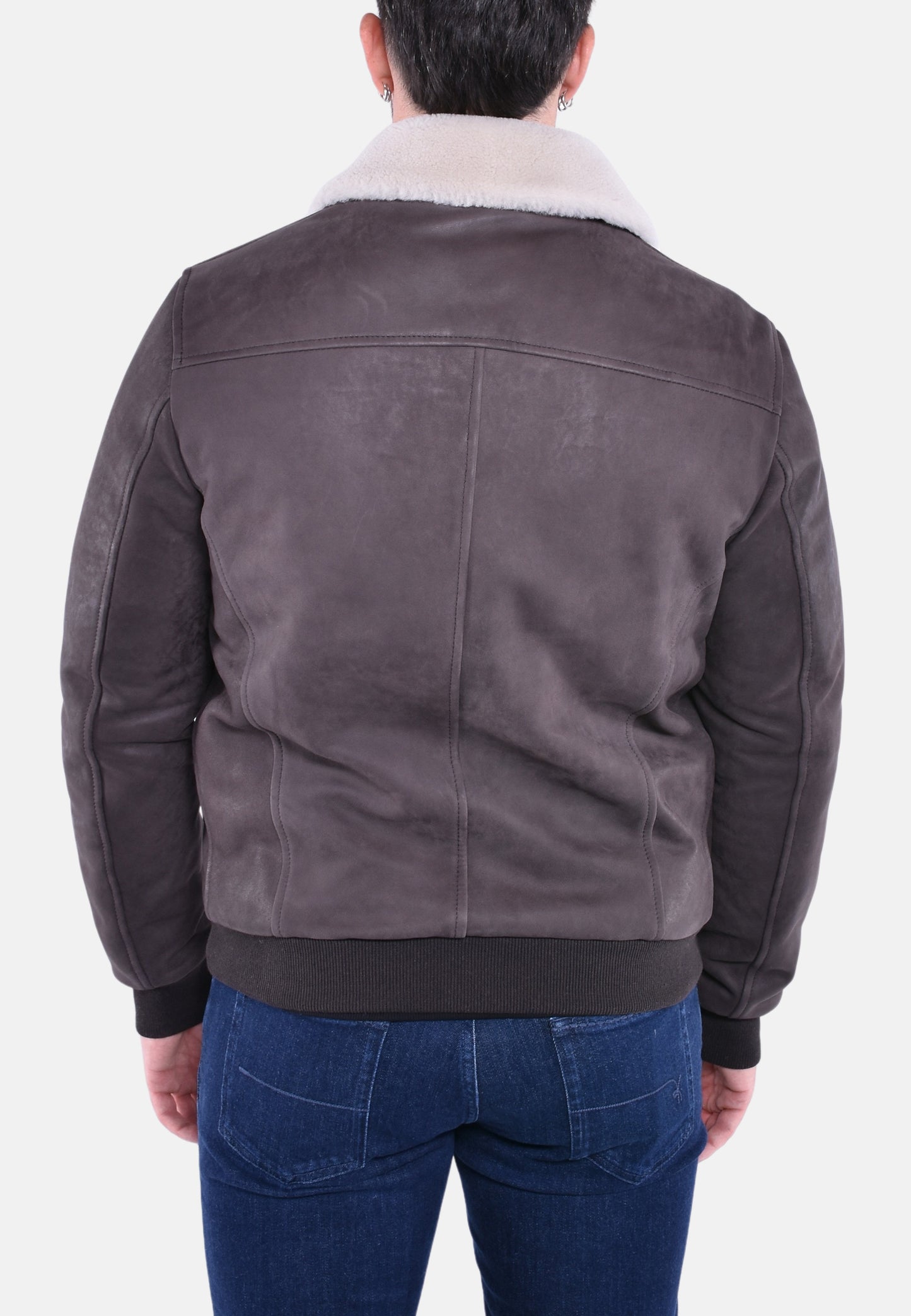 MONTONE IN VERA PELLE