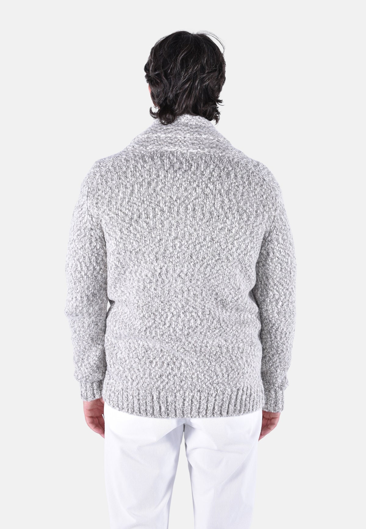 CARDIGAN COLLO SCIALLE