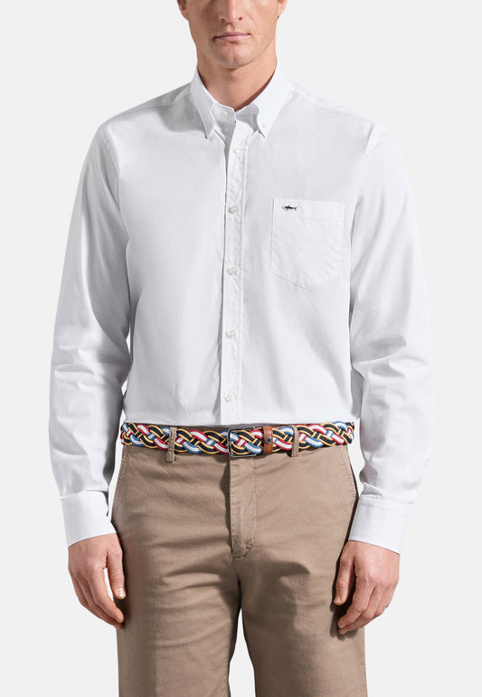 CAMICIA IN POPELINE DI COTONE