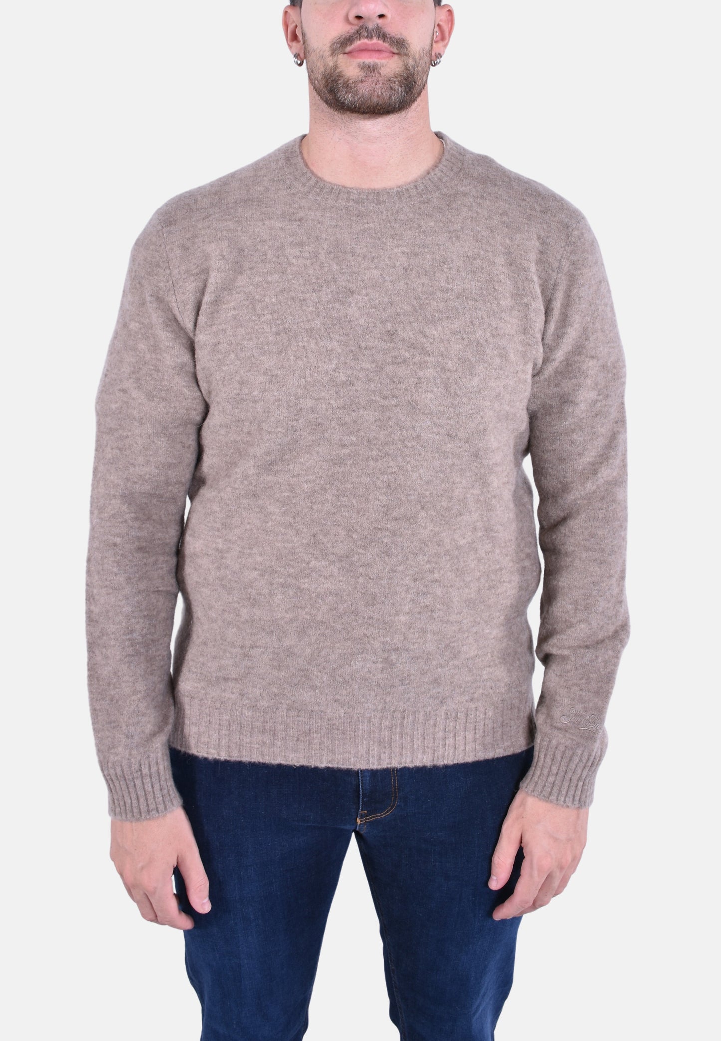 REGENT ALPACA CREWNECK SWEATER