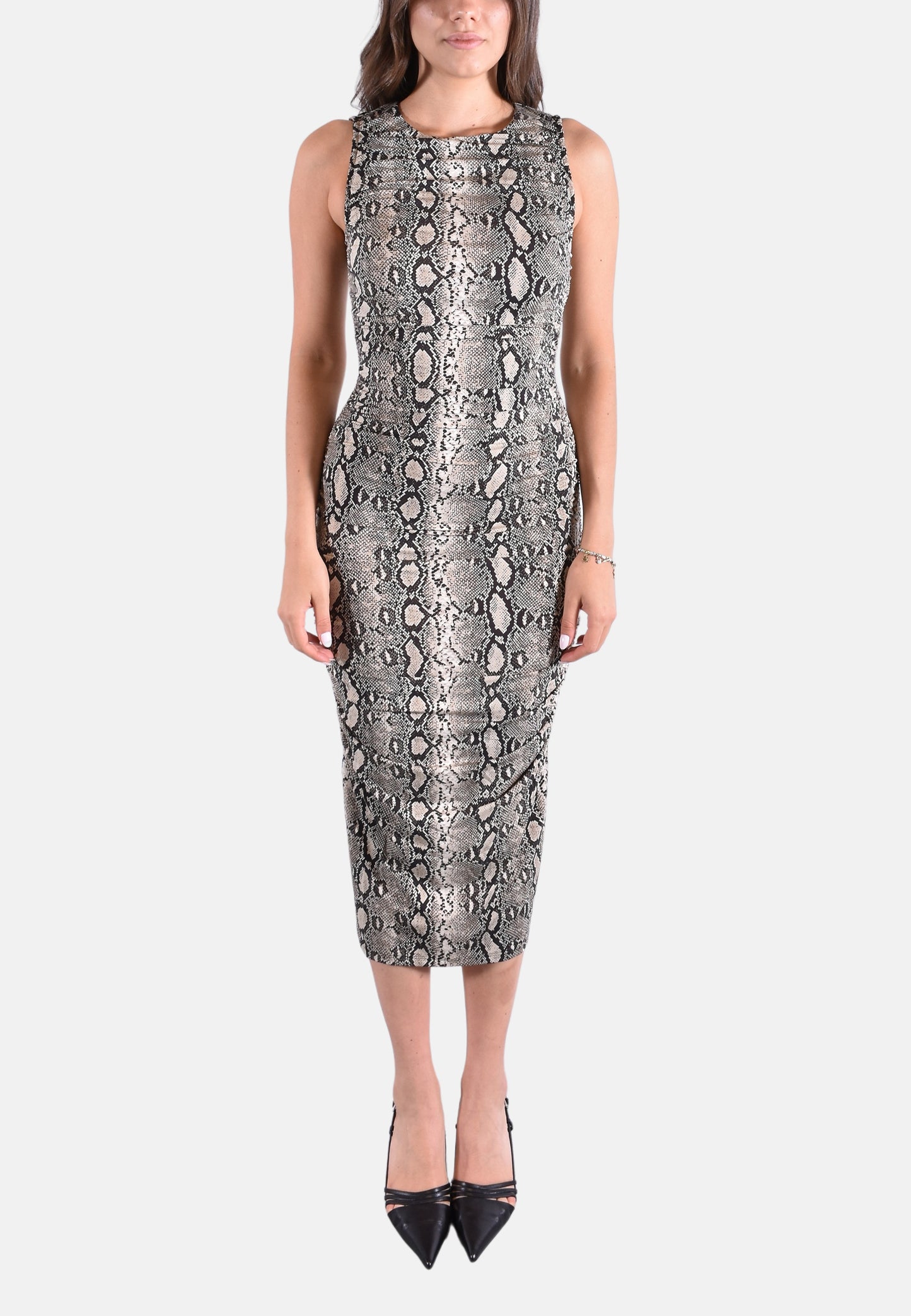 PRT RUCH AH LONG MIDI DRS