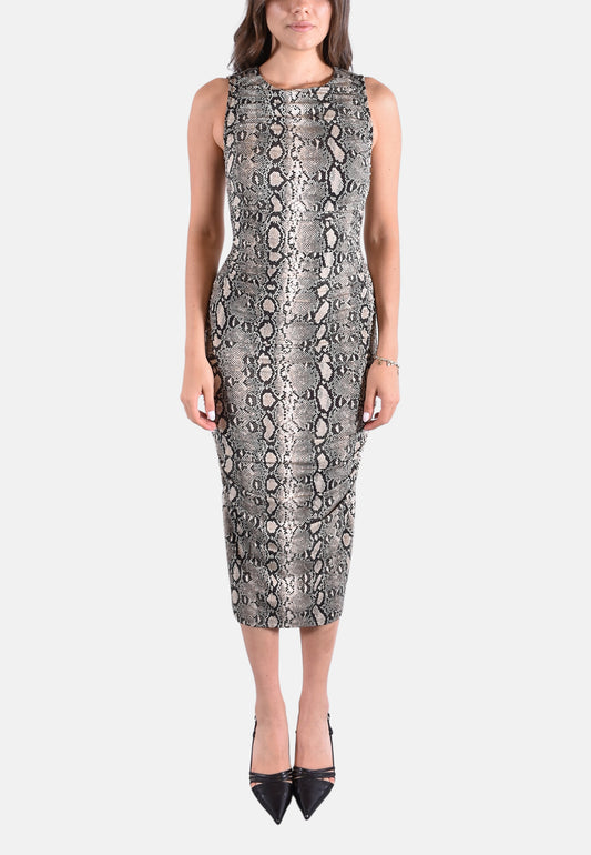 PRT RUCH AH LONG MIDI DRS