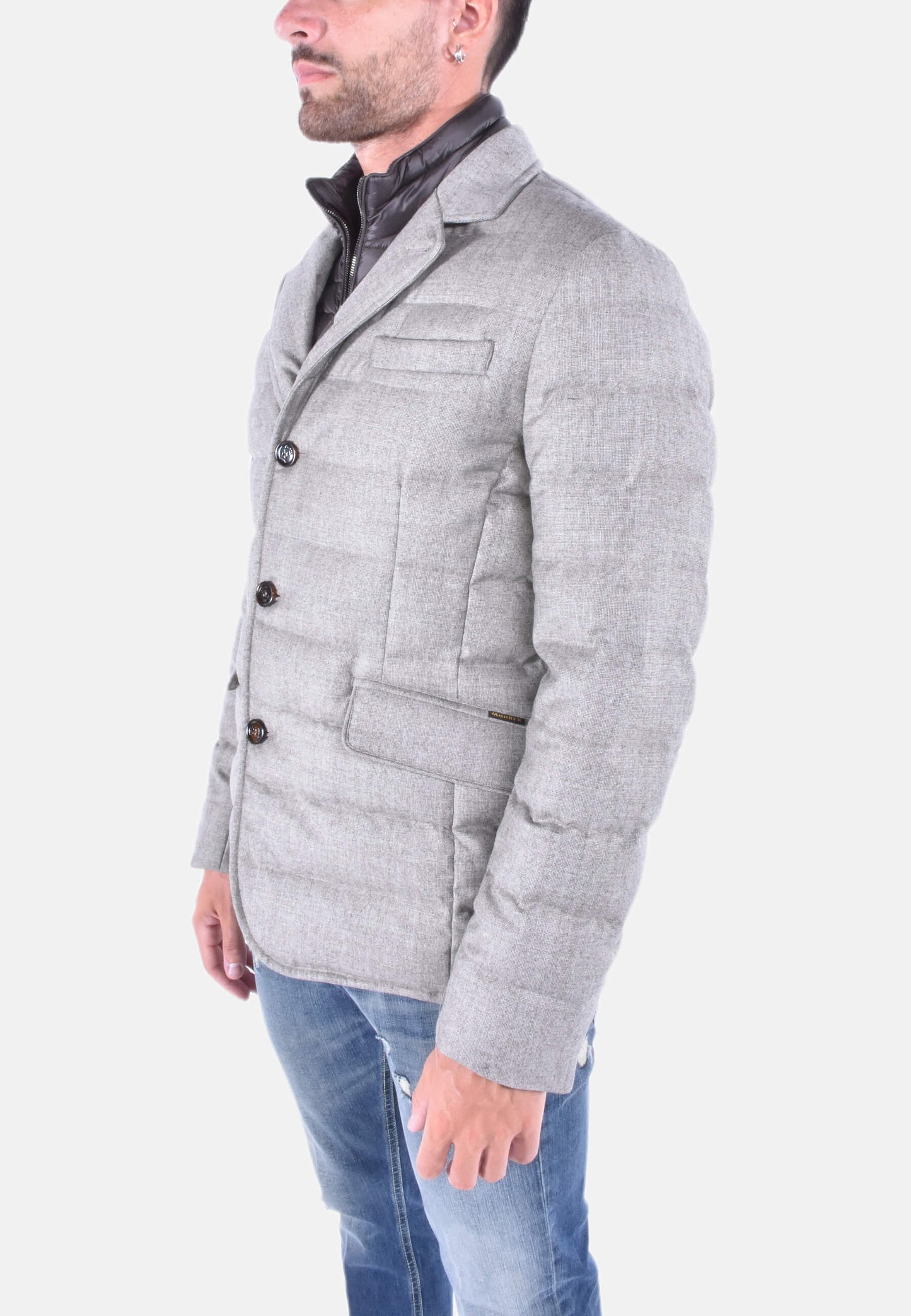 GIACCA IN LANA E PIUMA NOMOS