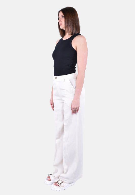 VISCOSE LINEN PANTS
