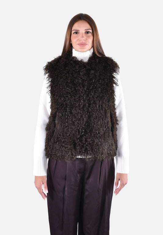 FAUX FUR VEST