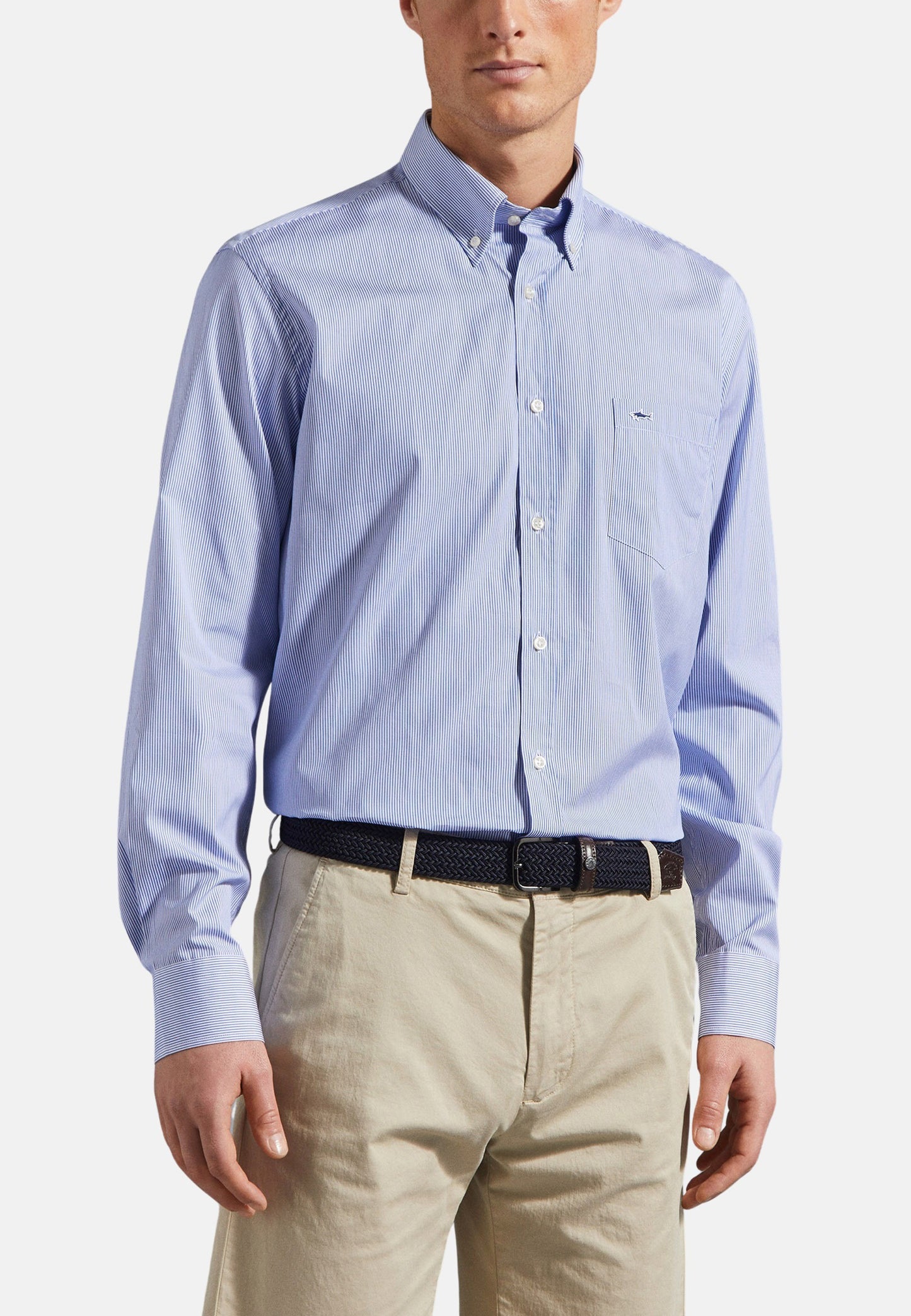 CAMICIA IN POPELINE DI COTONE