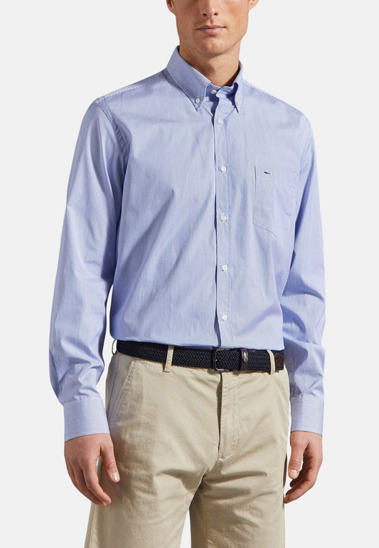 CAMICIA IN POPELINE DI COTONE