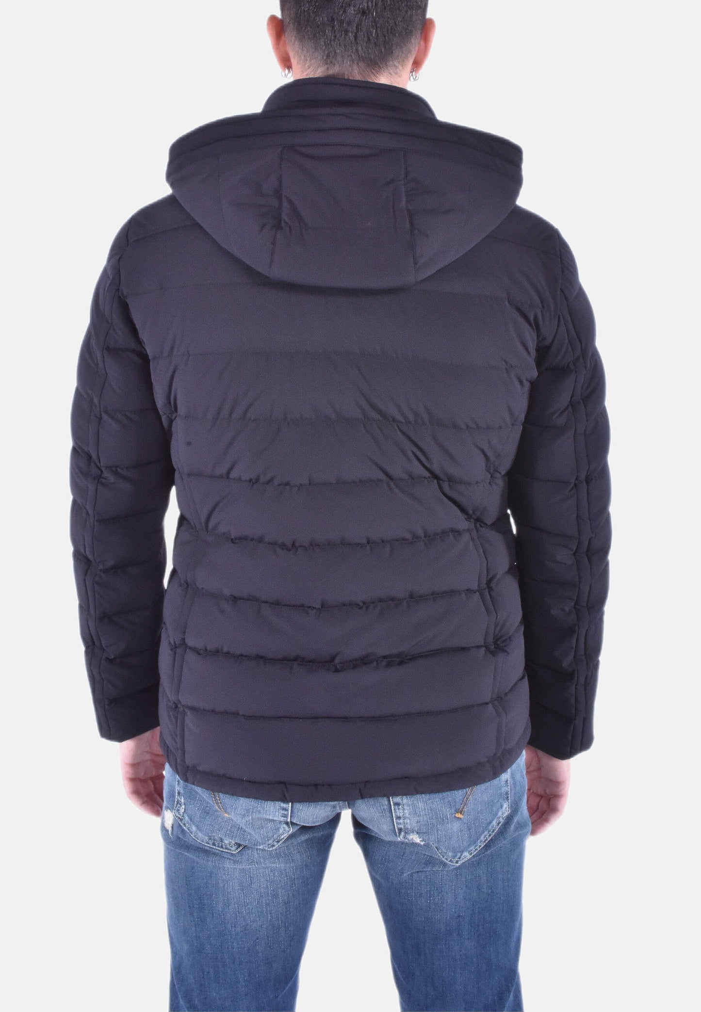 GIACCA IN PIUMA CON CAPPUCCIO STACCABILE CRAIG