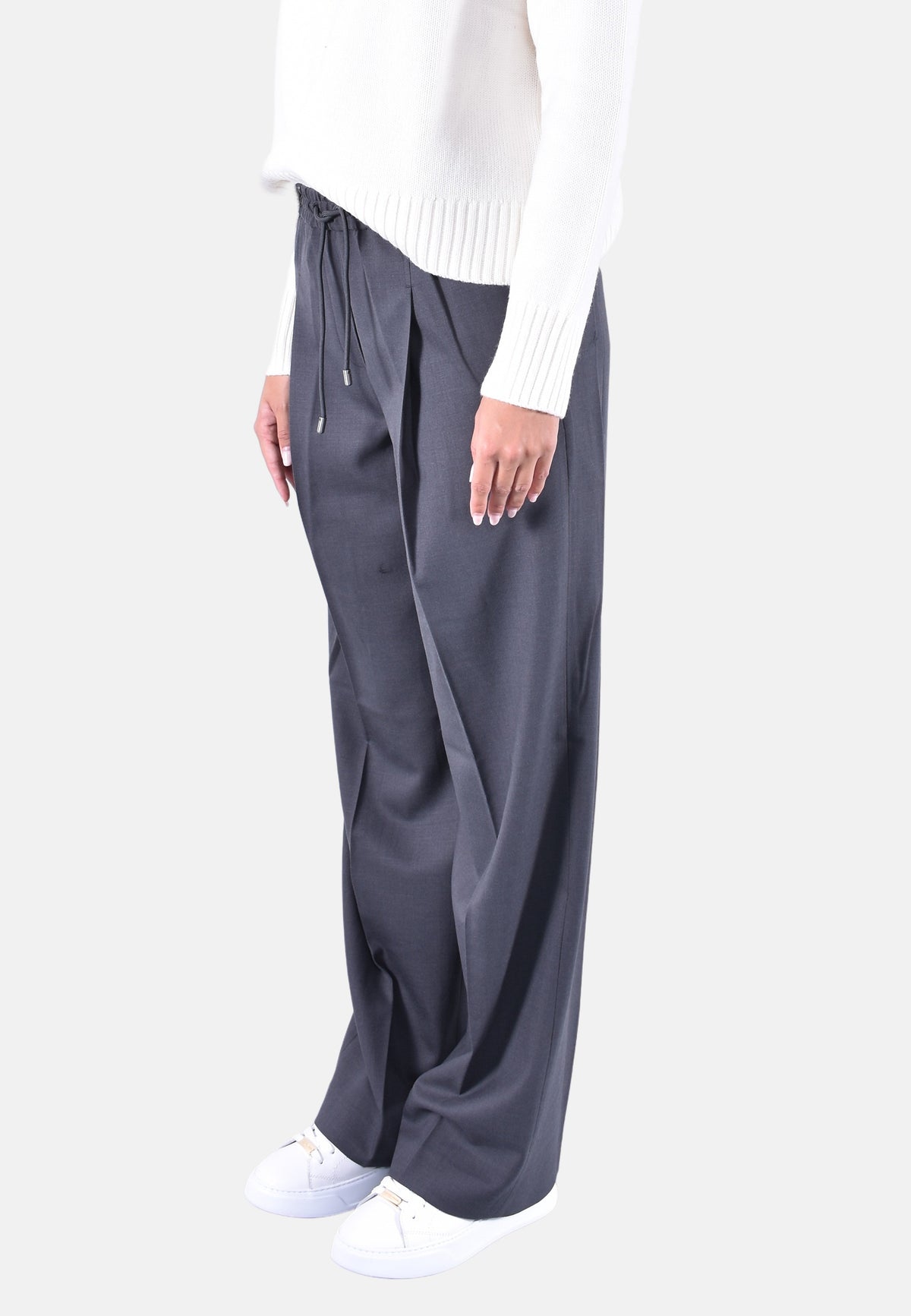 PLEATED TRACK PANT