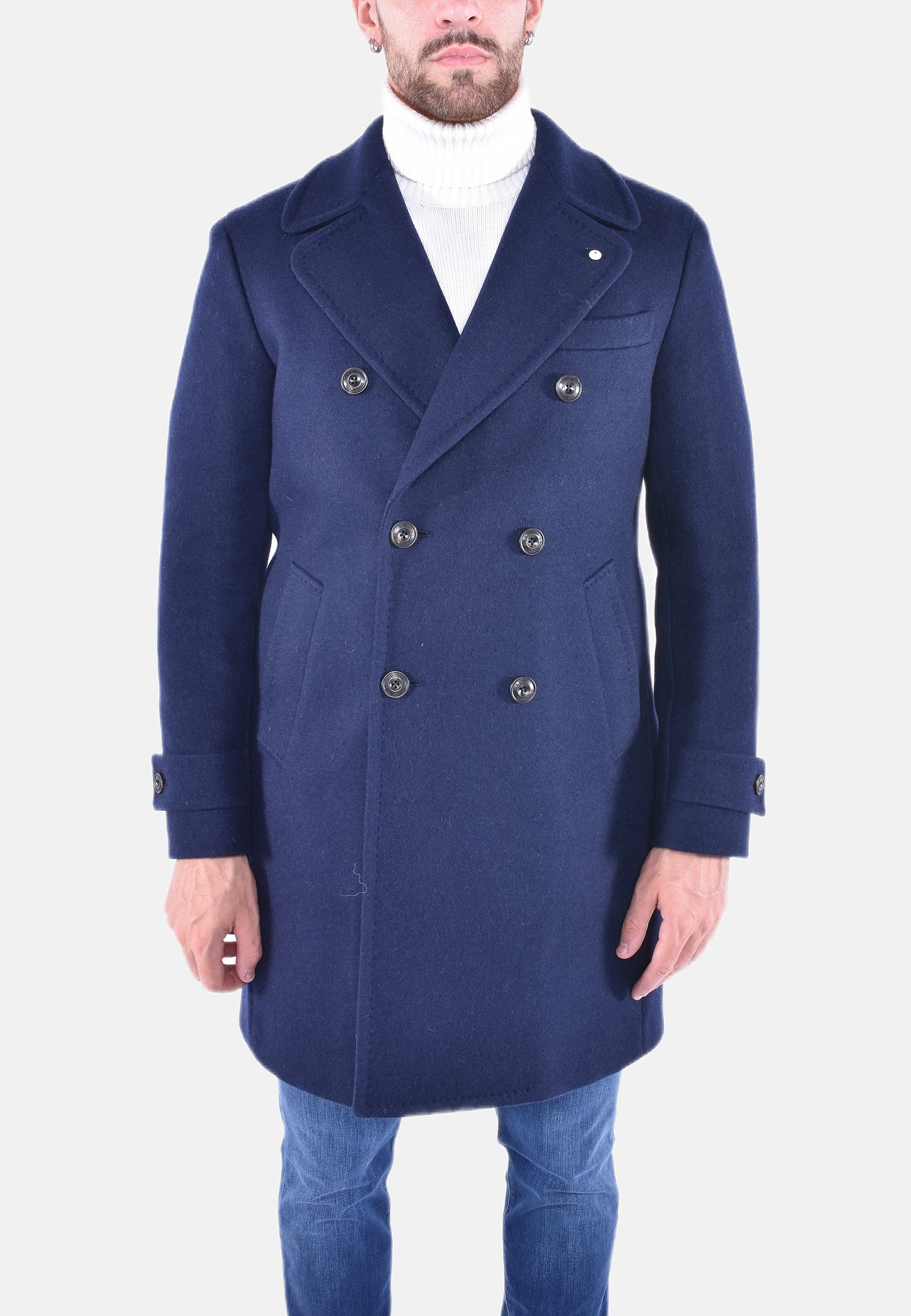 CAPPOTTO DOPPIOPETTO IN LANA