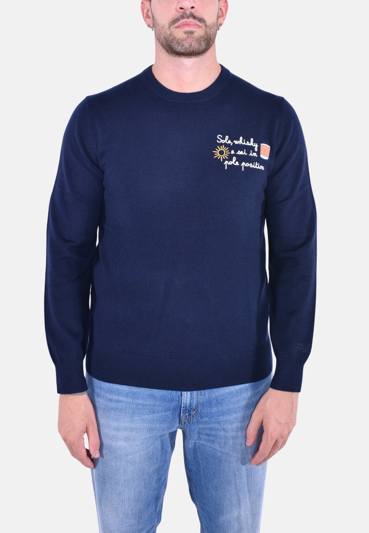 CREW NECK LIGHT SWEATER