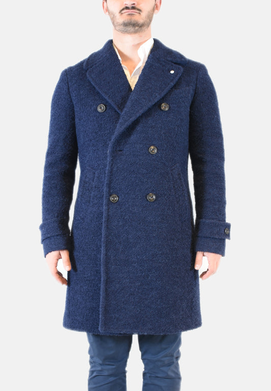 CAPPOTTO DOPPIOPETTO IN LANA ORSETTO