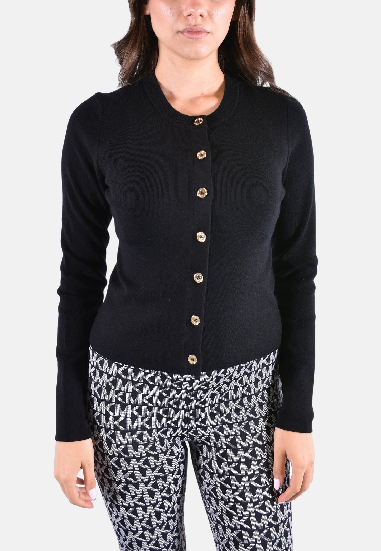 MRINO RIB CREW NK CARDI