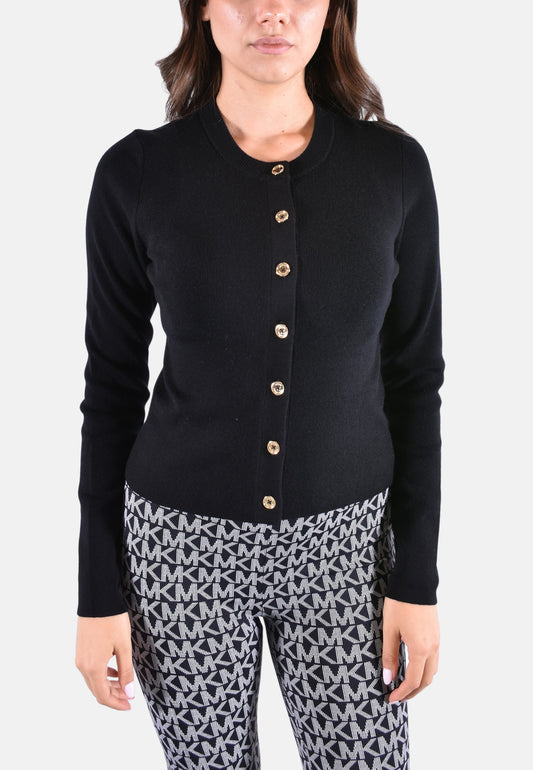 MRINO RIB CREW NK CARDI