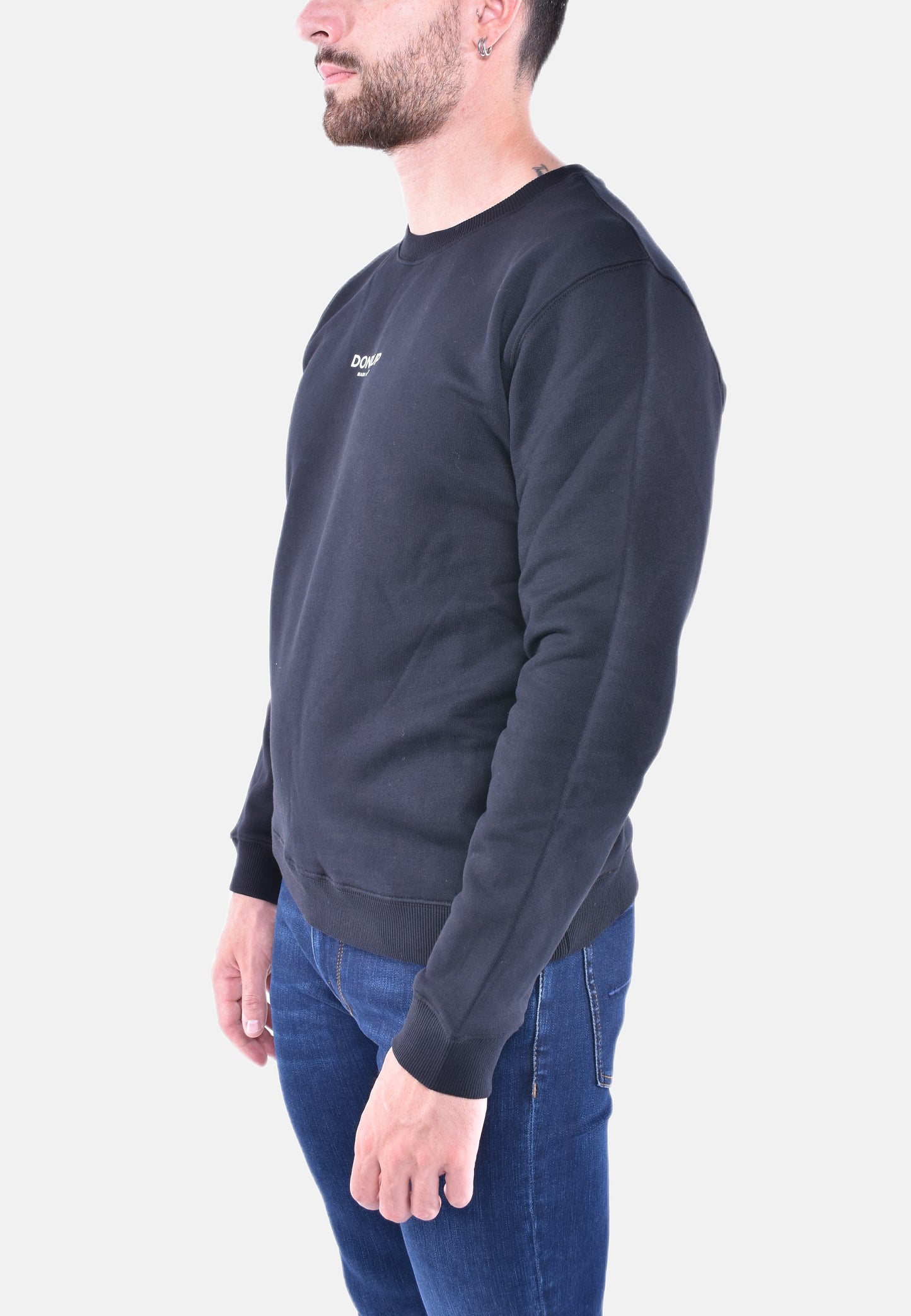 FELPA GIROCOLLO CON LOGO