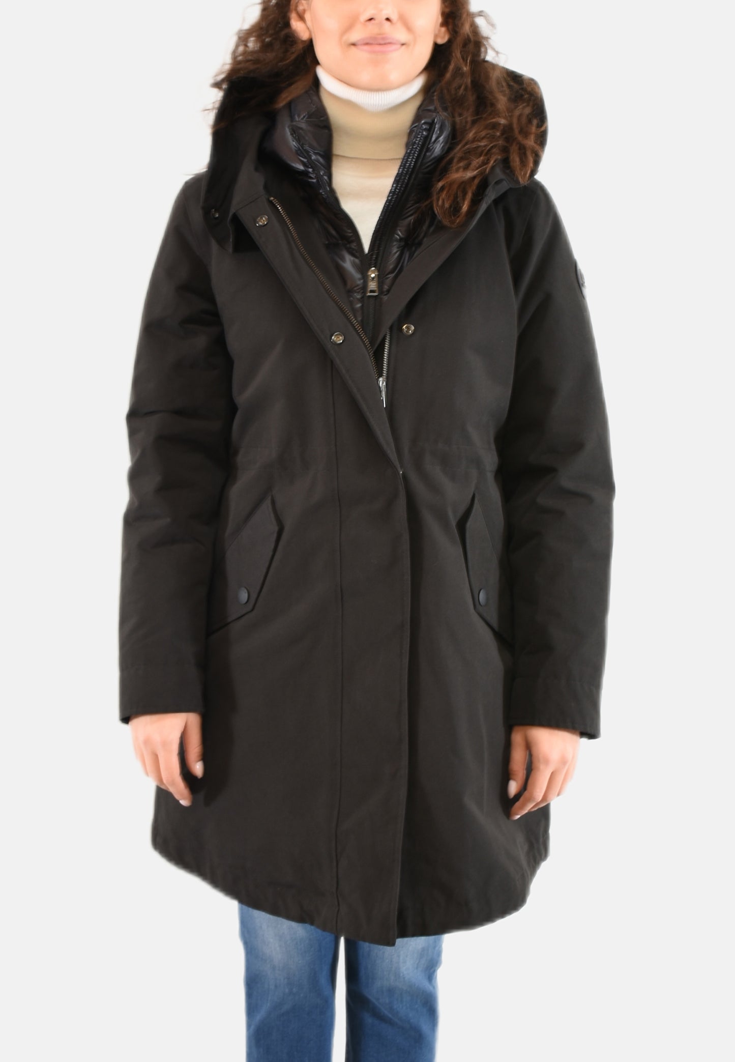 LONG MILITARY 3IN1 DOWN PARKA