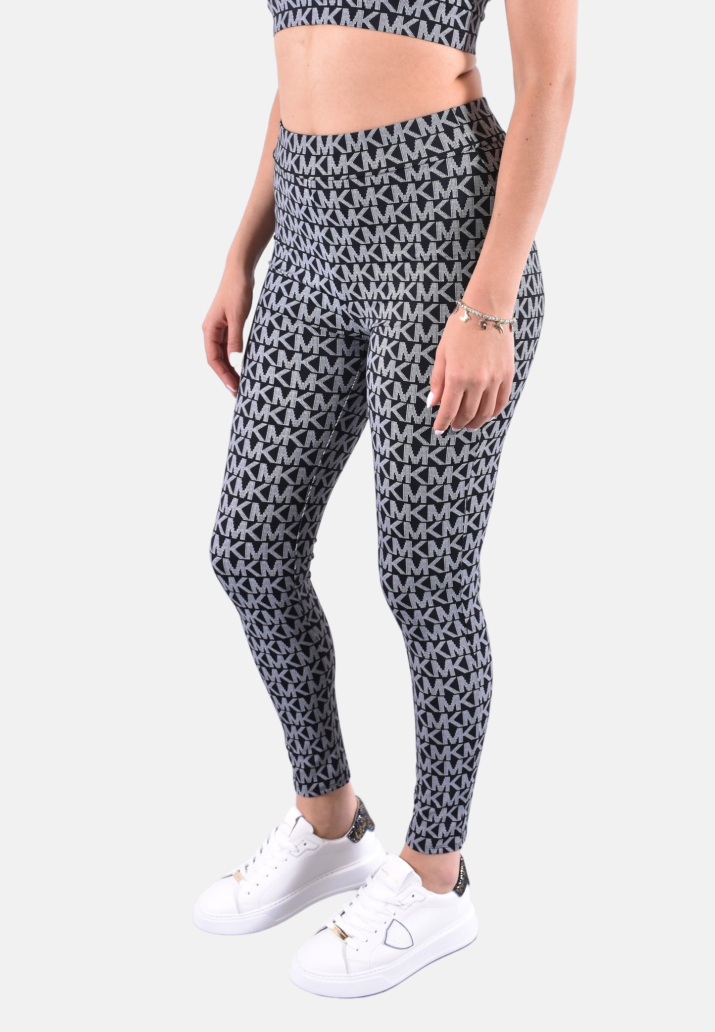 MK DOT LOGO PRINT LEGGINGS