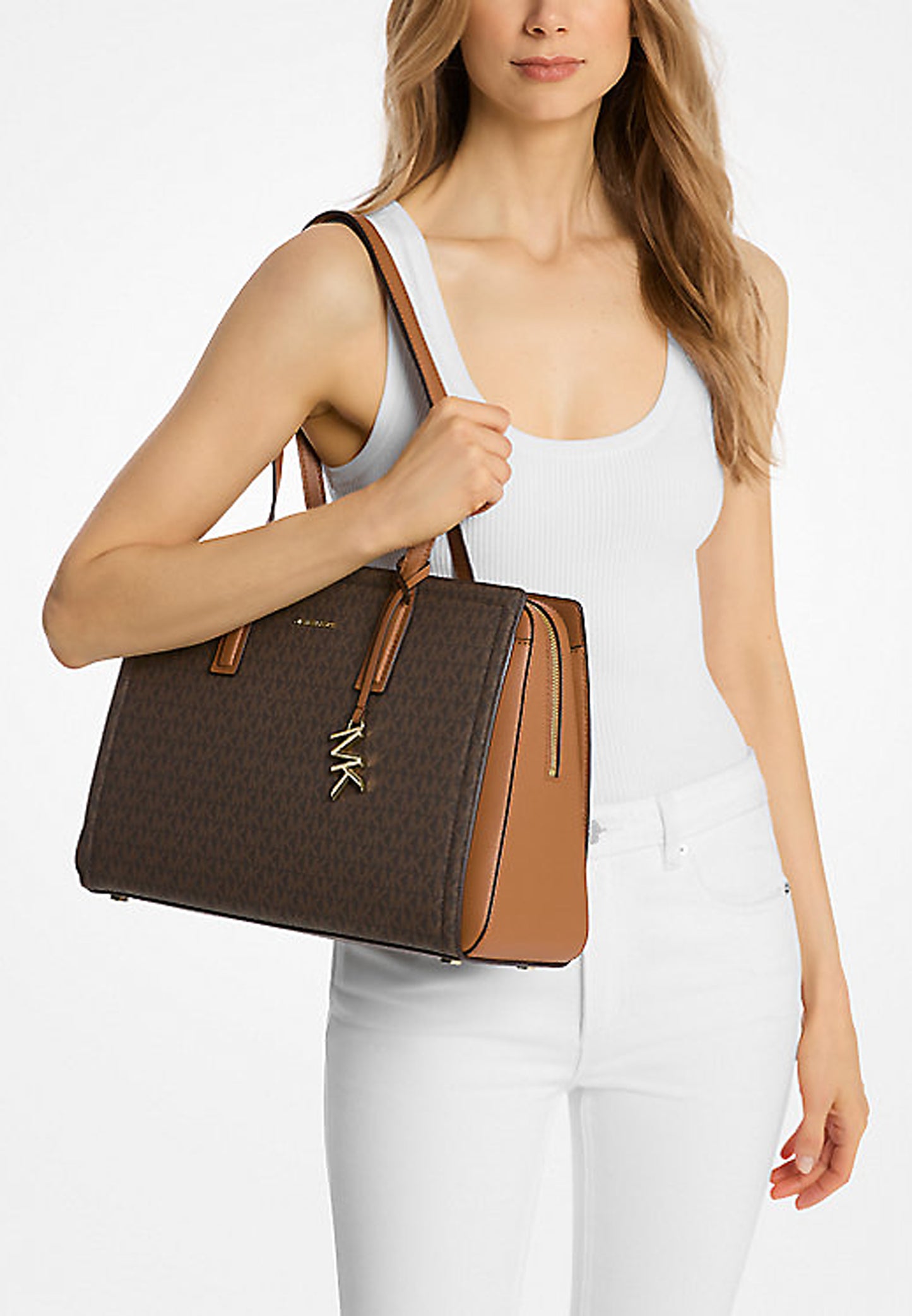 BORSA TOTE LAILA MEDIA CON LOGO