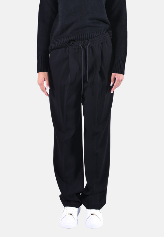 PLEATED TRACK PANT