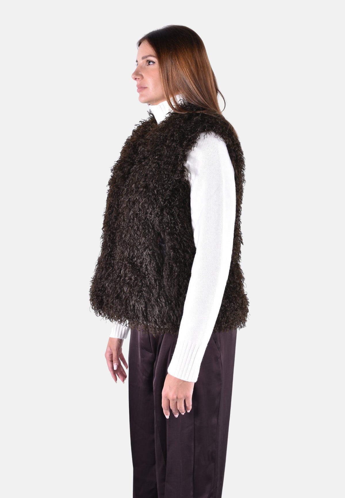 FAUX FUR VEST
