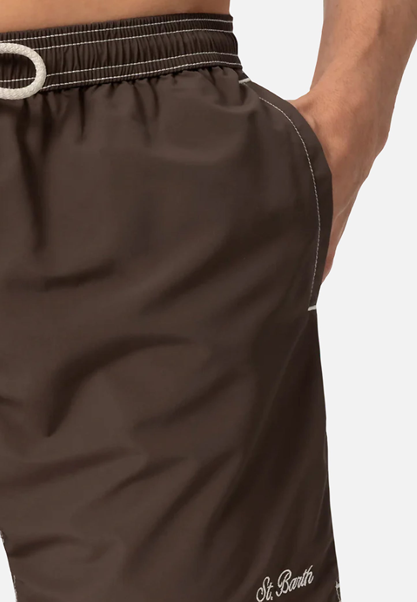 PATMOS SWIM SHORT WITH BACK FLAP POCKET
