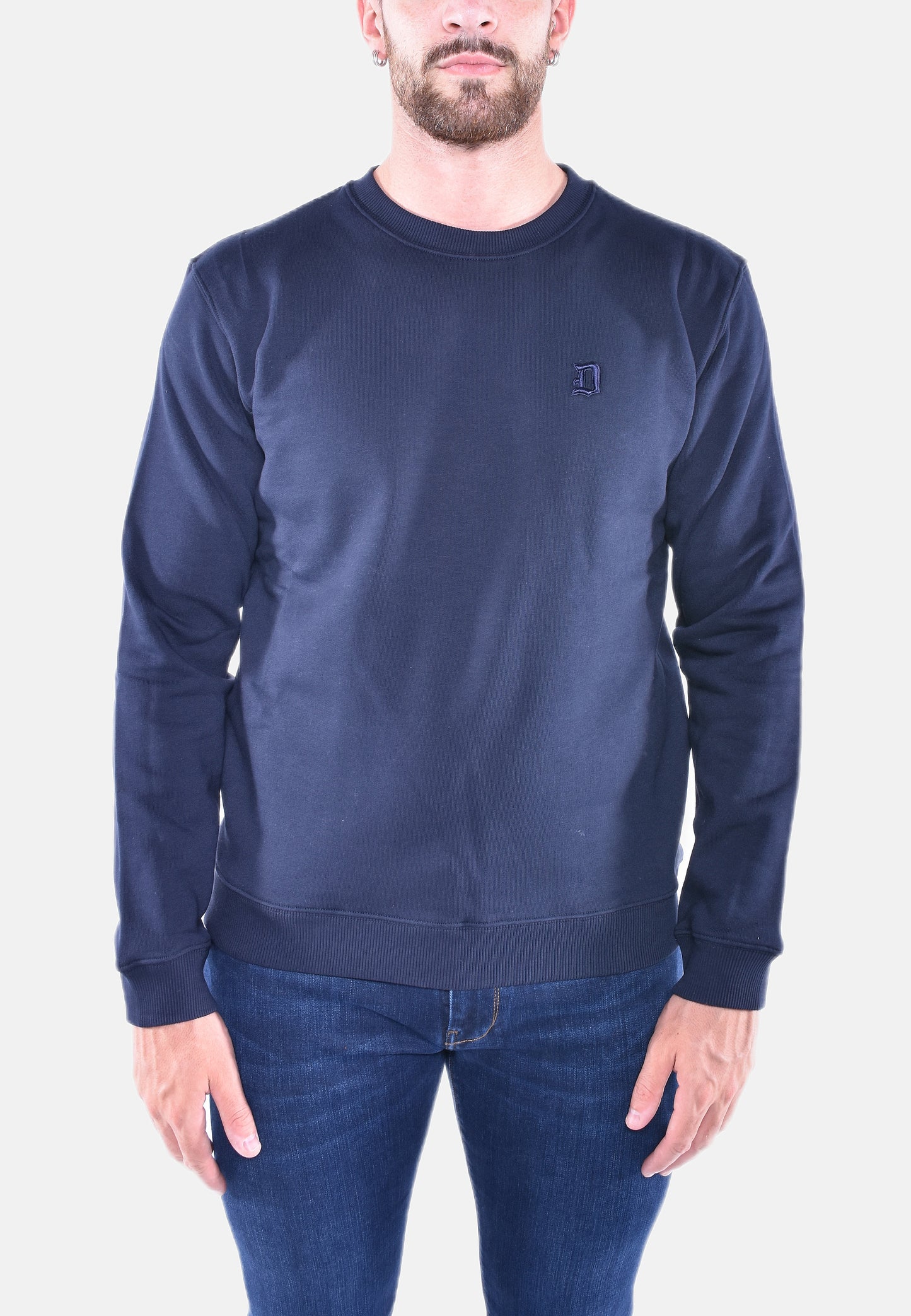 FELPA GIROCOLLO CON LOGO