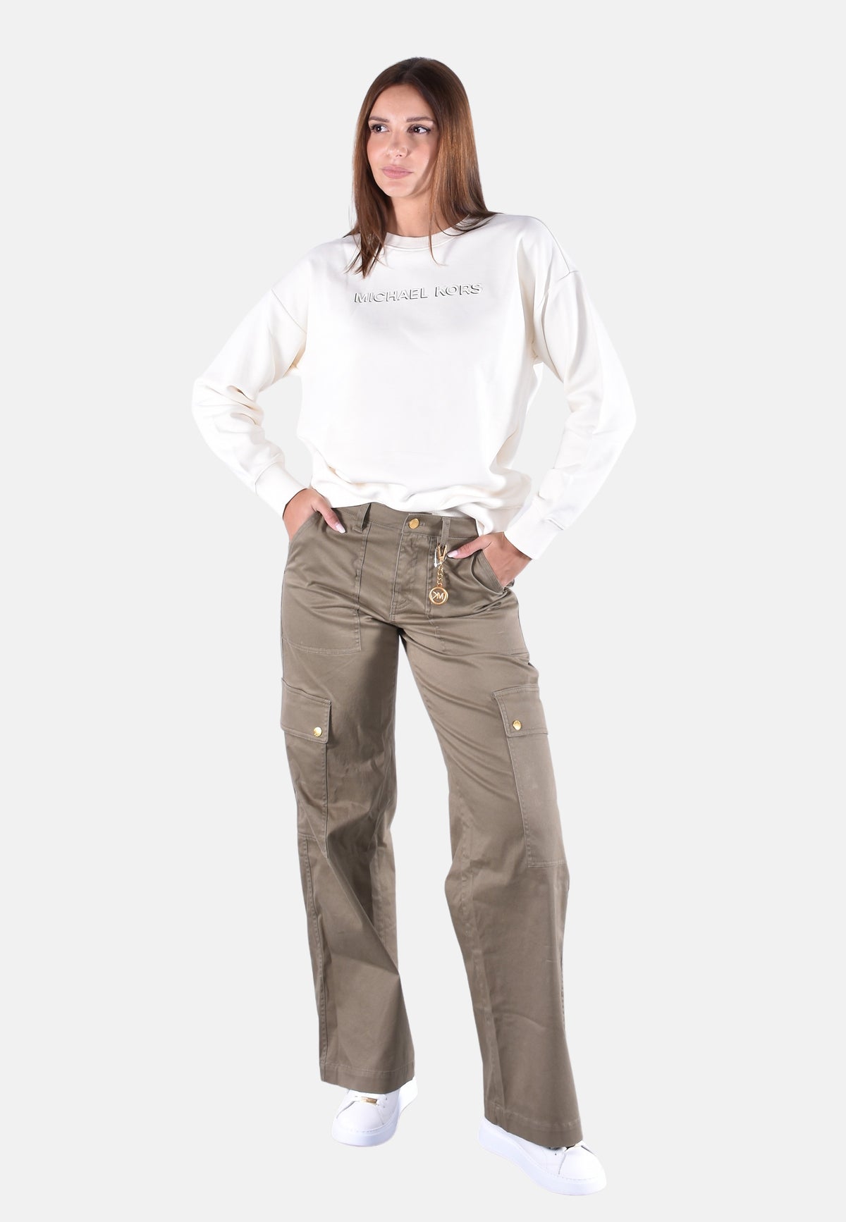 WIDE LEG CARGO PANTS