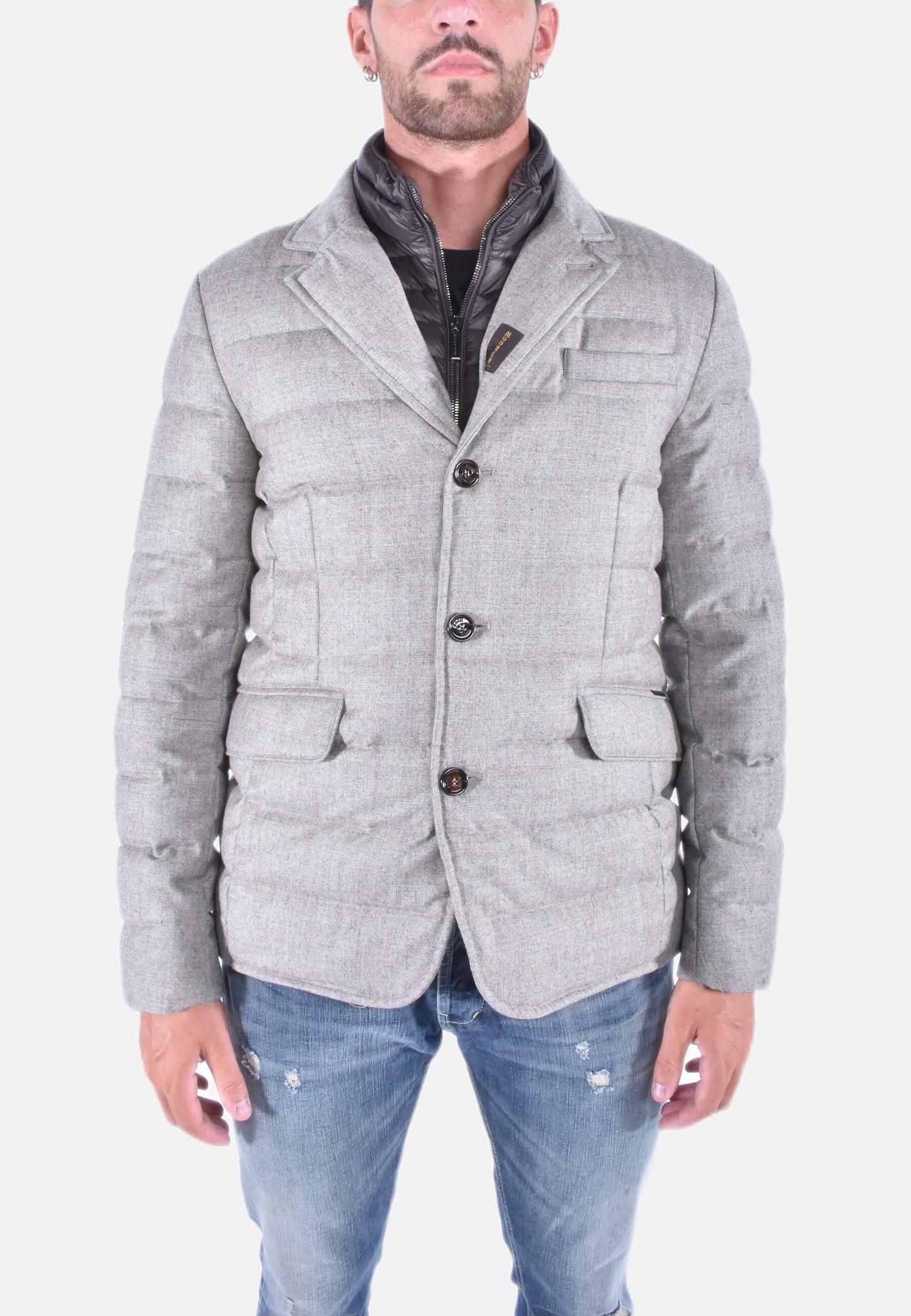 GIACCA IN LANA E PIUMA NOMOS