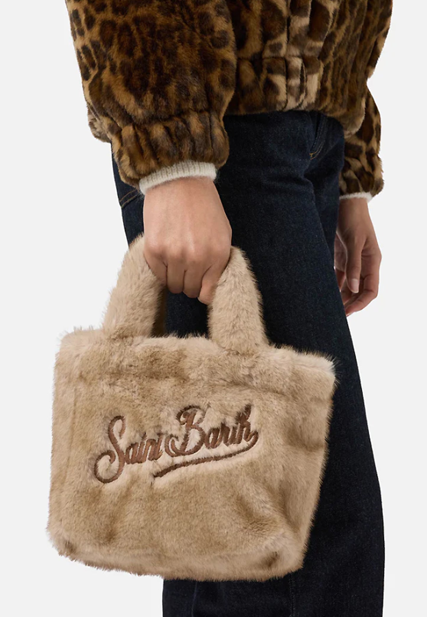 VANITY MINI SOFT FUR SMALL BAG WITH STRAP