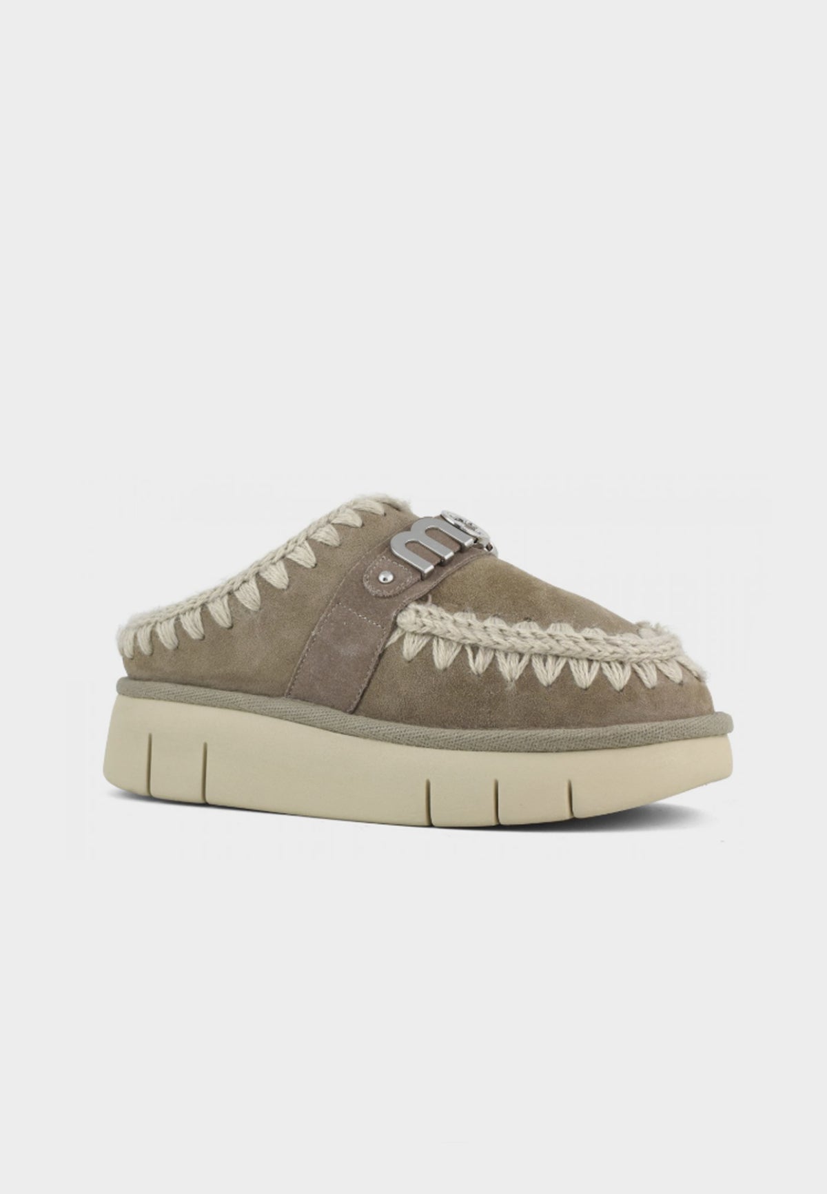 BOUNCE CLOG METAL LOGO