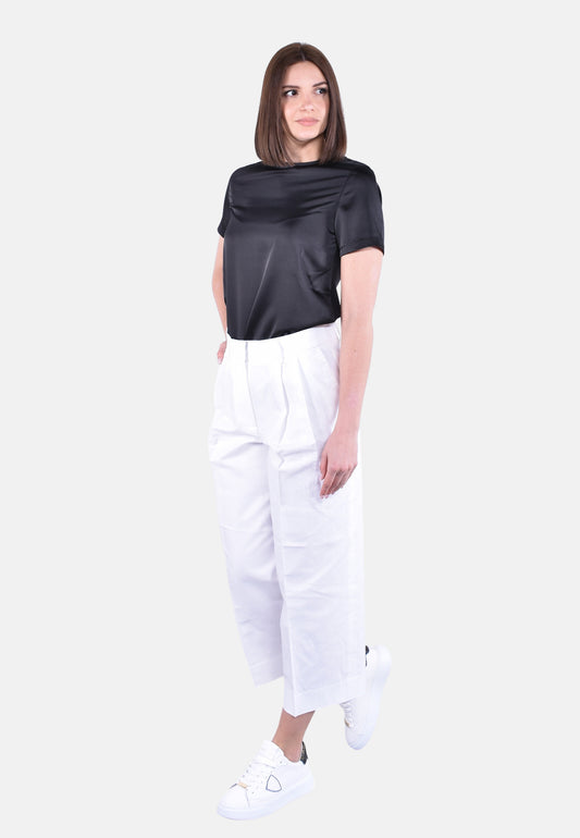 PLEATED WIDE LEG PANT