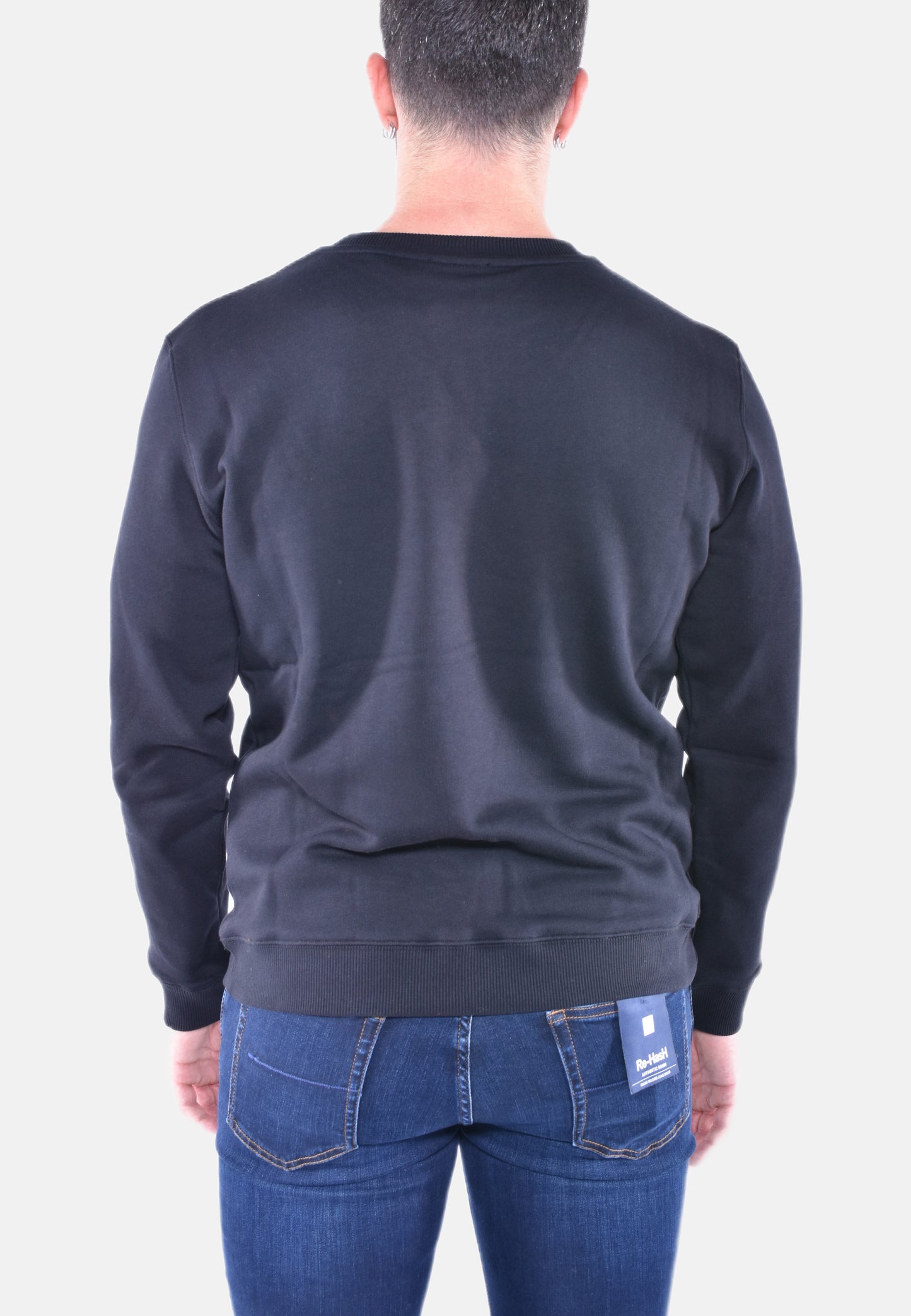 FELPA GIROCOLLO CON LOGO