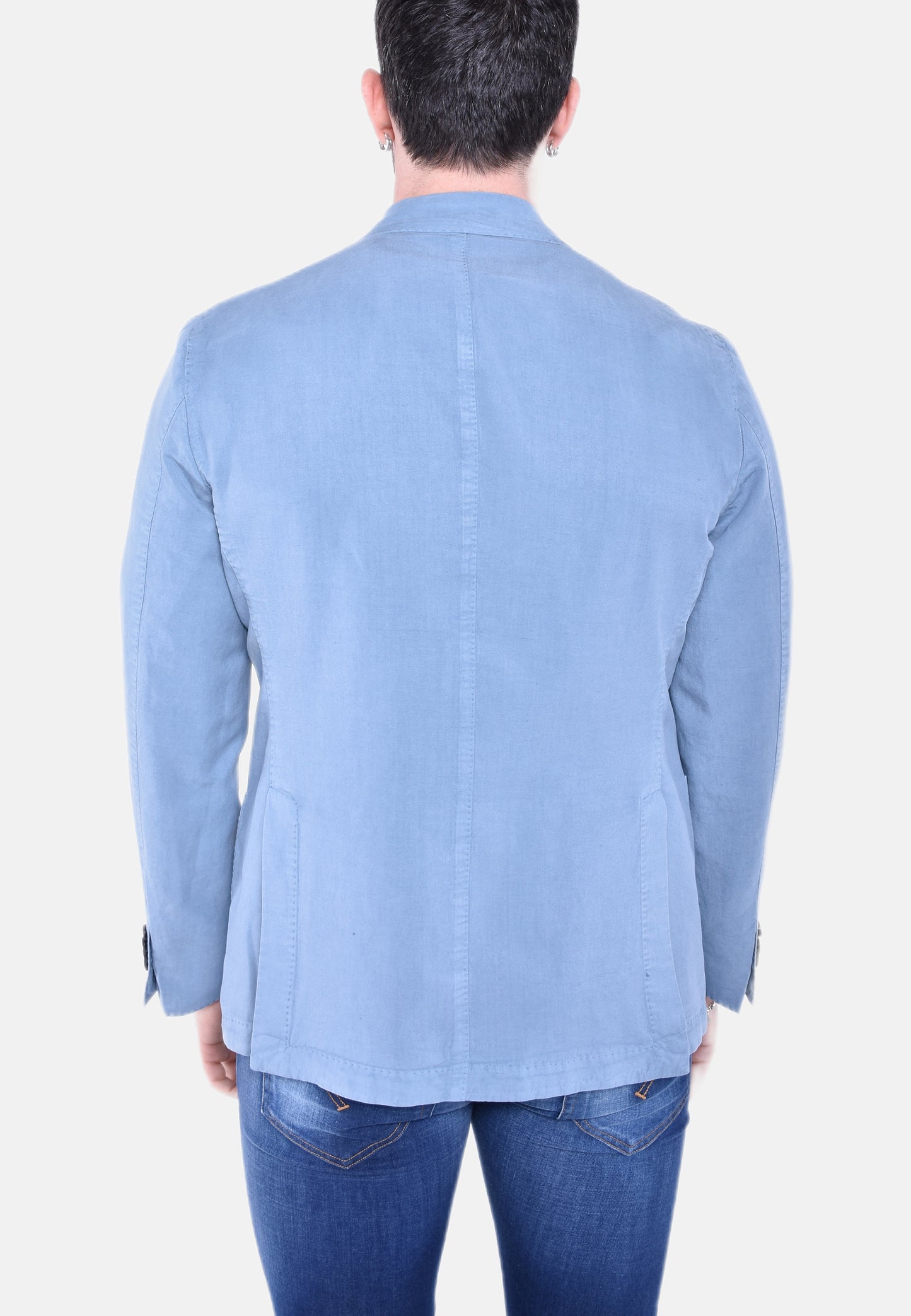 GIACCA MONOPETTO COTONE E LINO