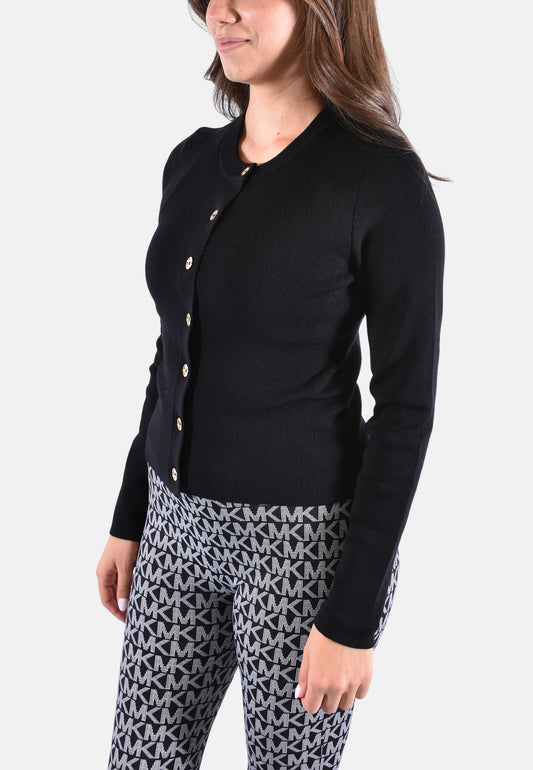 MRINO RIB CREW NK CARDI