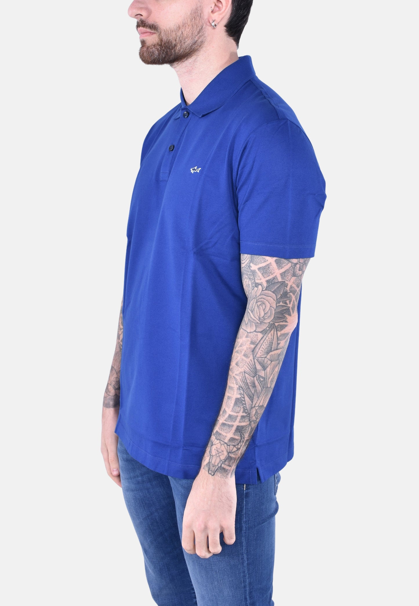 POLO IN COTONE DOUBLE PIQUE CON SHAR