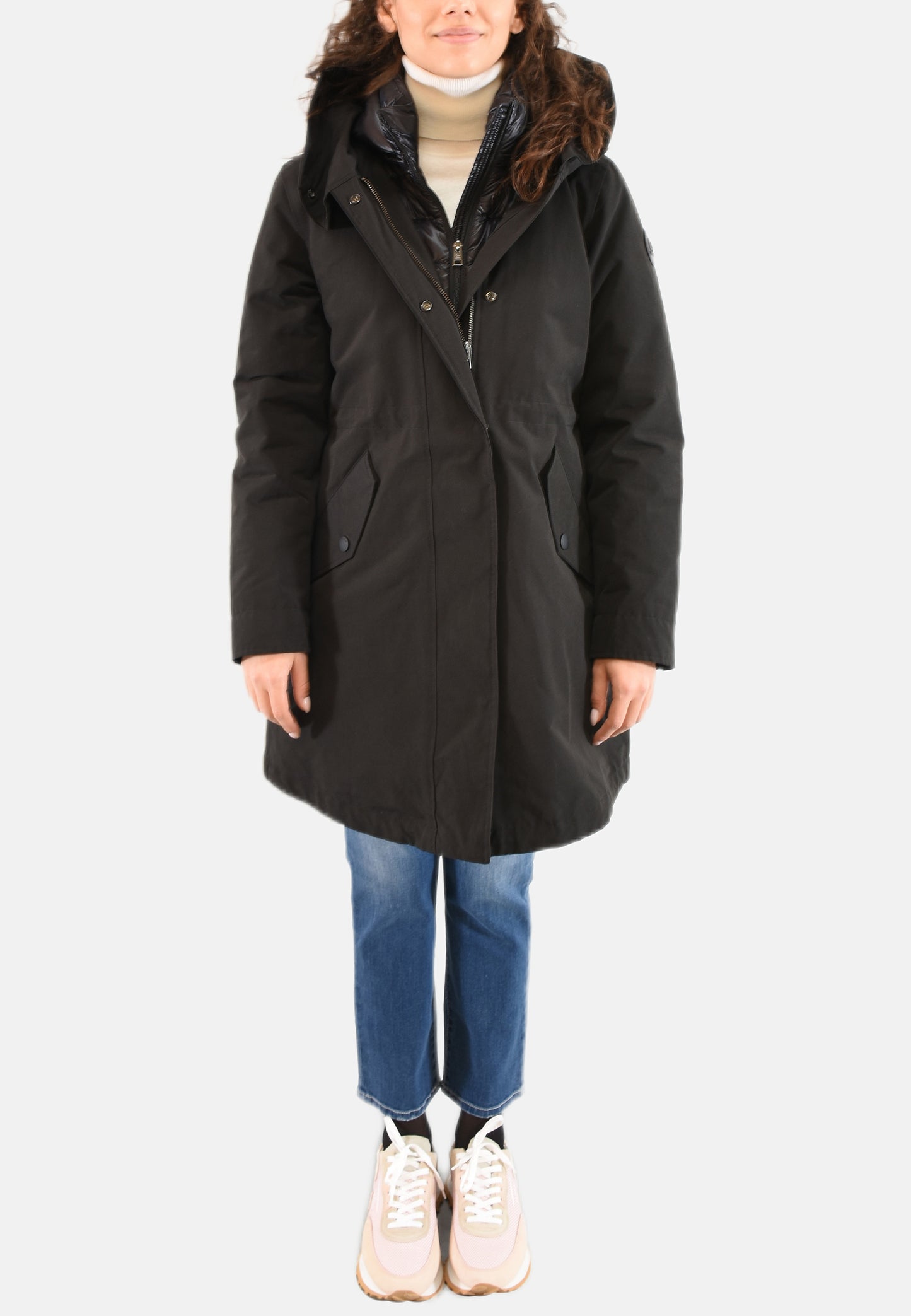 LONG MILITARY 3IN1 DOWN PARKA