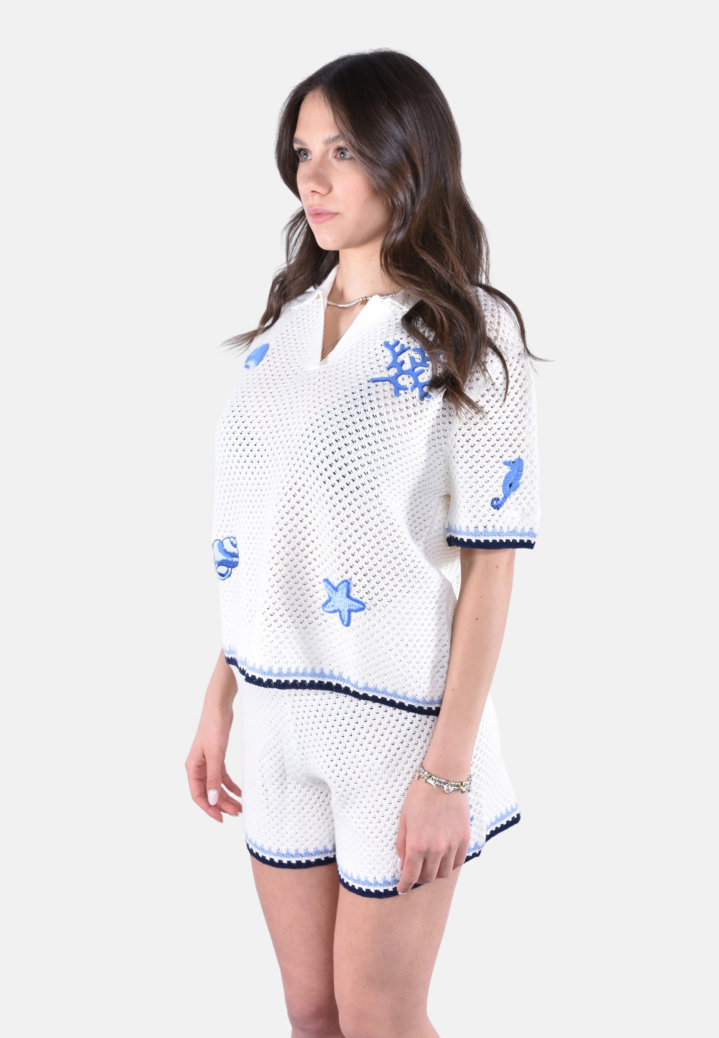 PIXIE KNIT POLO