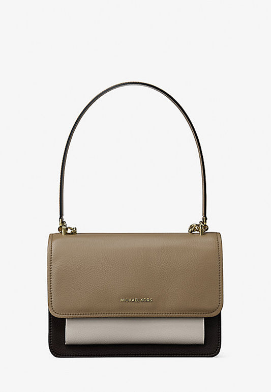 BORSA A TRACOLLA CLAIRE XS PICCOLA IN PELLLE COLOR-BLOCK