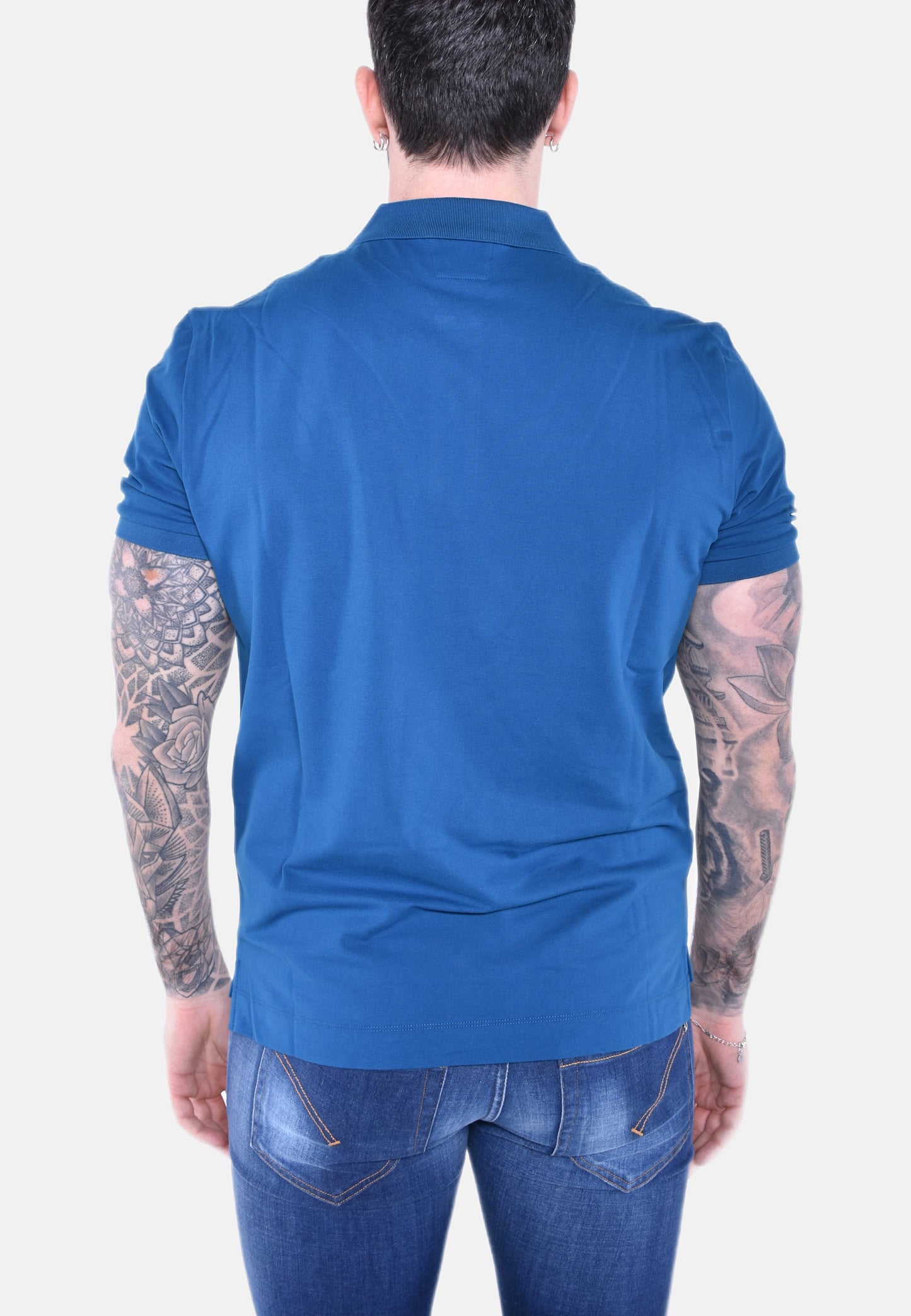 STRETCH PIQUET SLIM POLO SHIRT