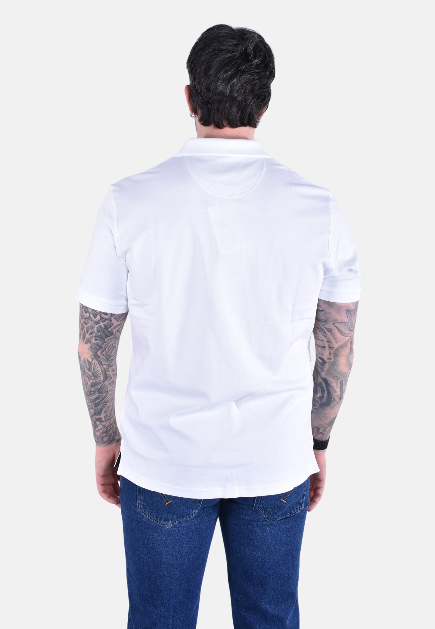 HYLTON INTERLOCK POLO SHIRT