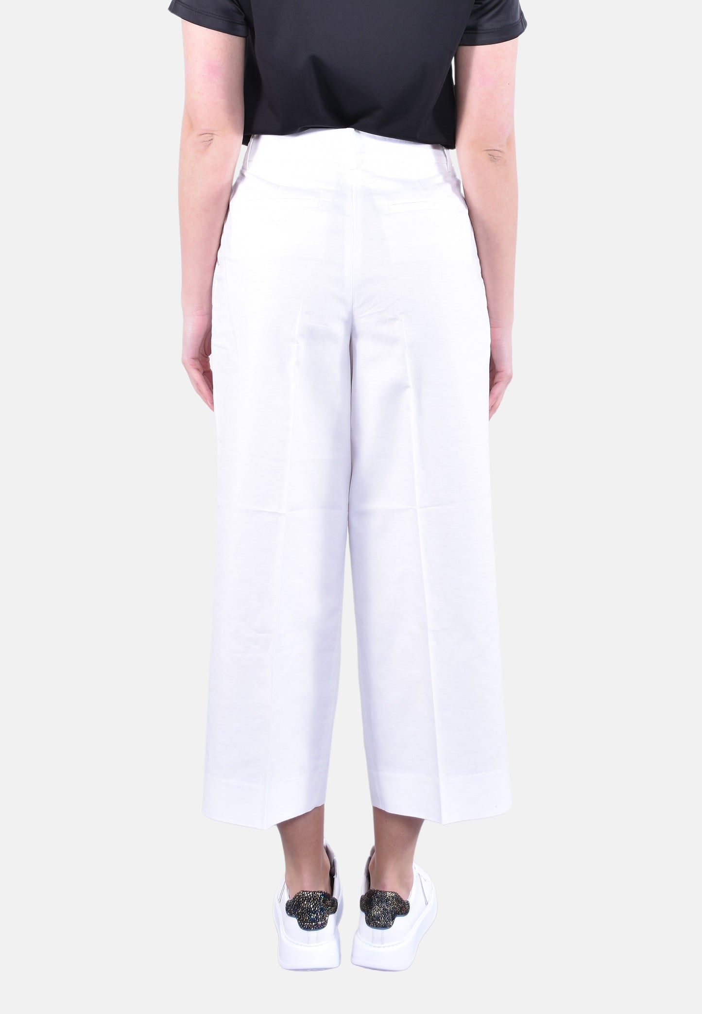 PLEATED WIDE LEG PANT