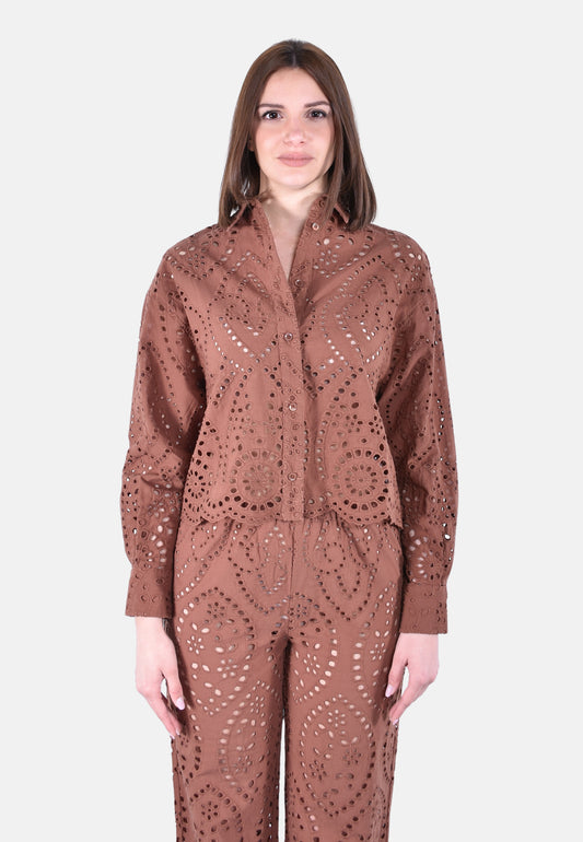 ORIANE CROP BLUSE