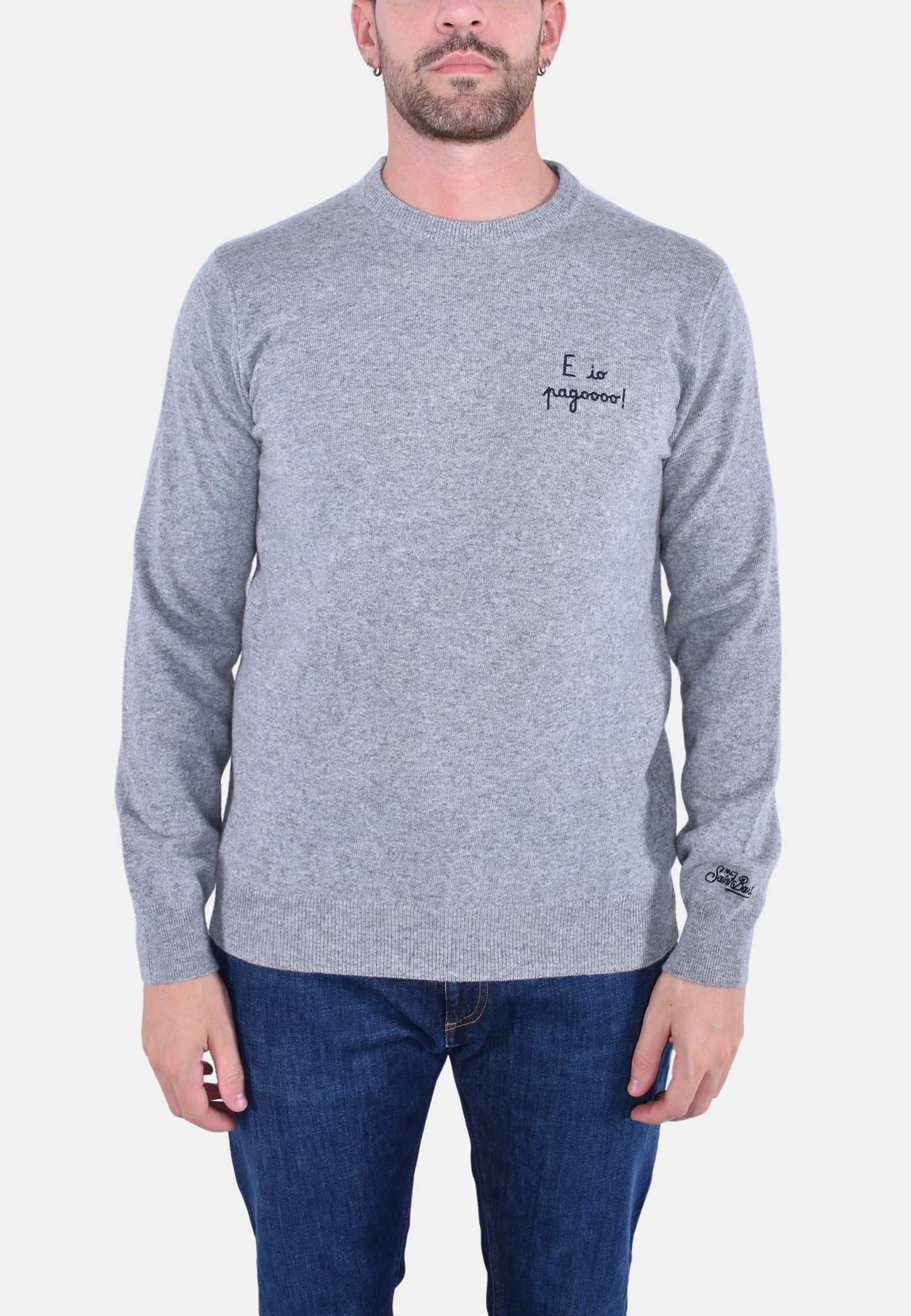 CREW NECK LIGHT SWEATER