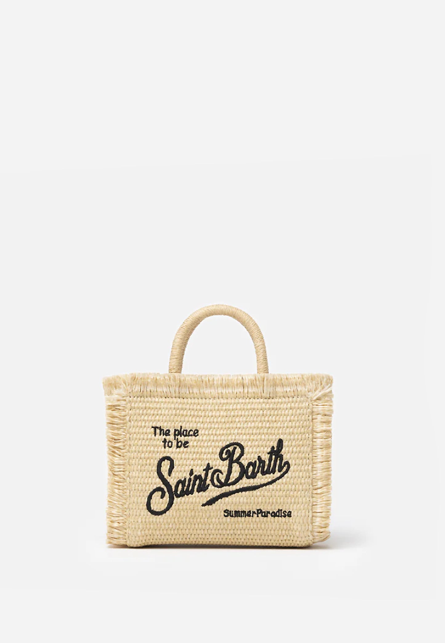 VANITY MINI STRAW N SMALL BAG WITH STRAP