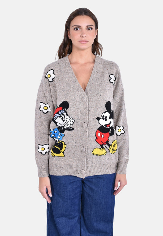SASI DONEGAL LONG JACQUARD CARDIGAN