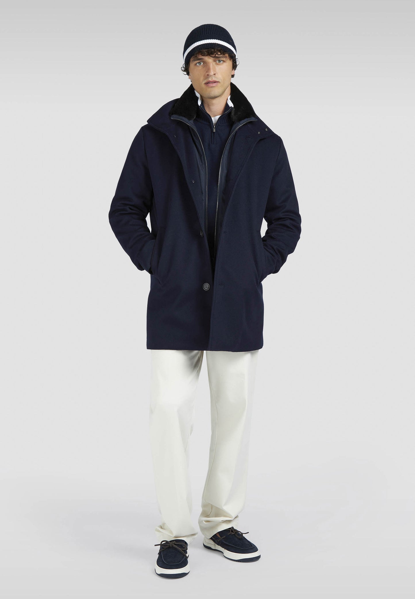 CARCOAT IN TESSUTO LORO PIANA