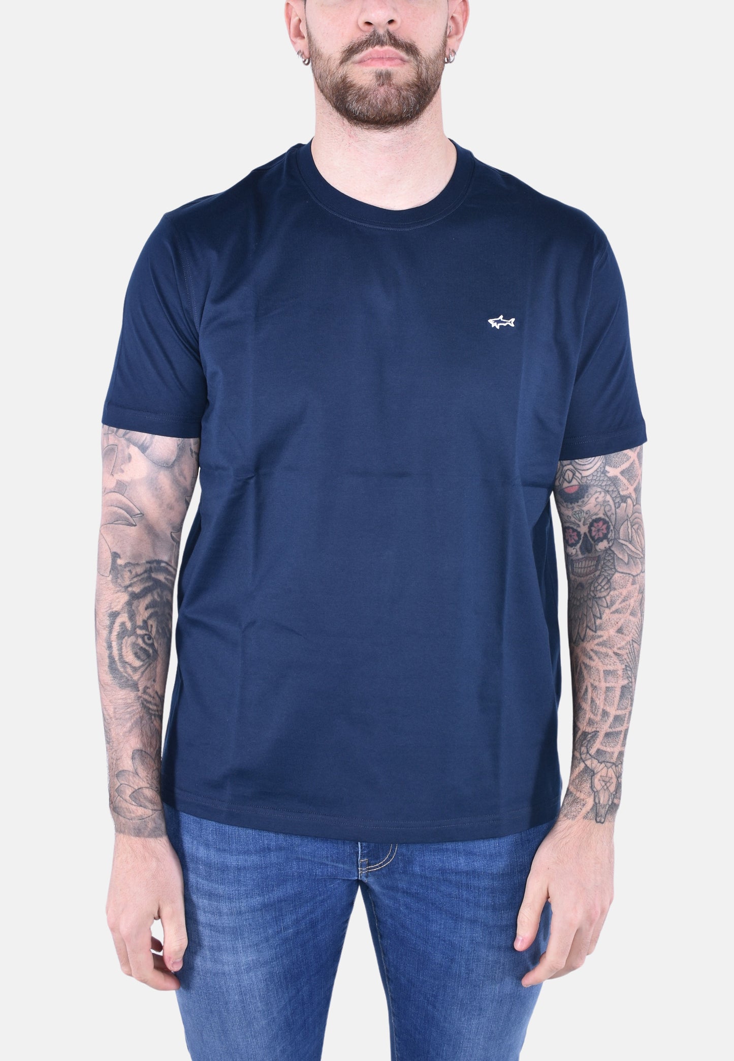 T-SHIRT IN COTONJERSEYCN SHARK BAD